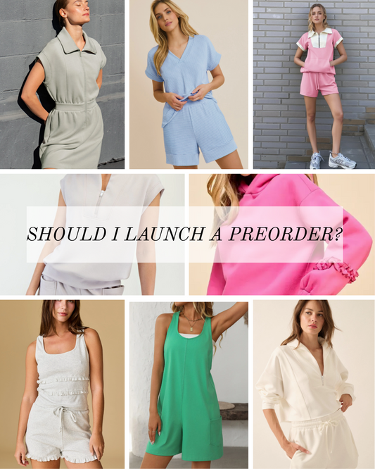 Should I Do a Preorder? The Internal Battle of a Tired, Hopeful, Slightly Overcaffeinated Clothing Brand Owner