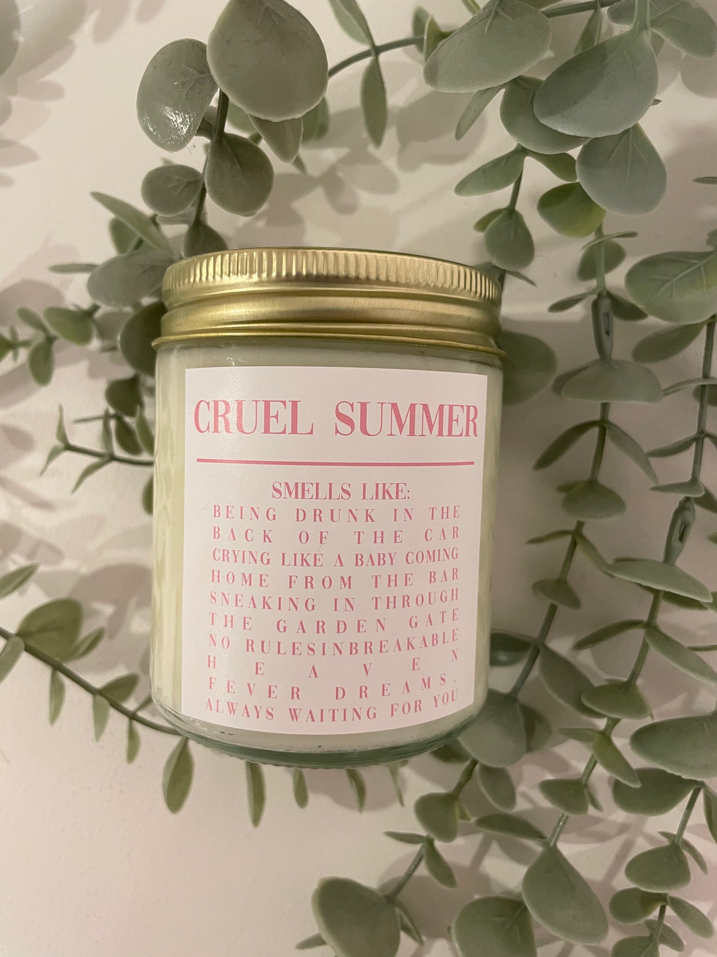 Taylor Swift Scented Candles