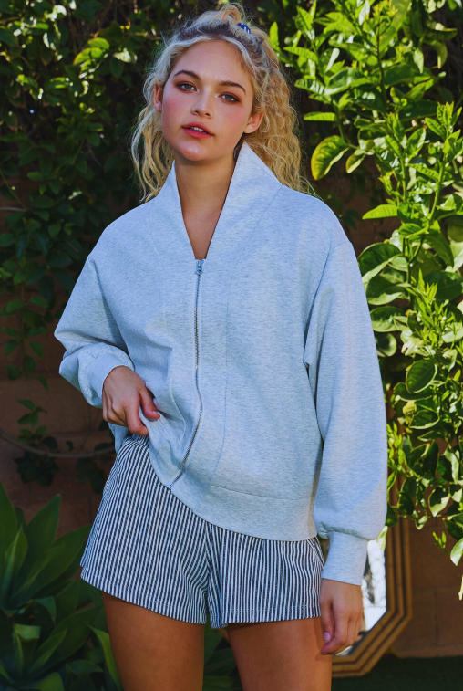 The Elevated Zip Sweater