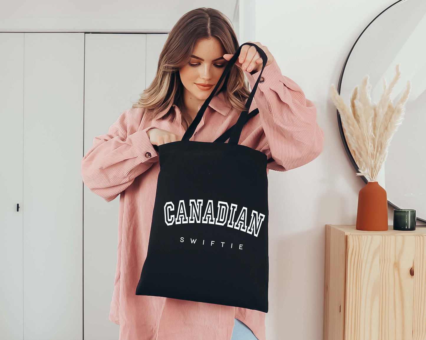 Taylor Swift Black Tote Bag