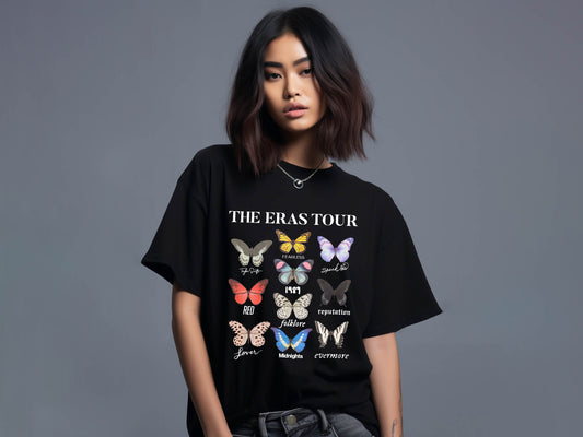 Taylor Swift The Eras Tour Butterflies T-Shirt