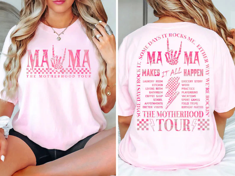 Rock Mama The Motherhood Tour T-Shirt