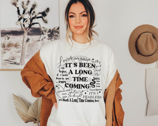 Taylor Swift The Eras Tour Concert Intro T-Shirt