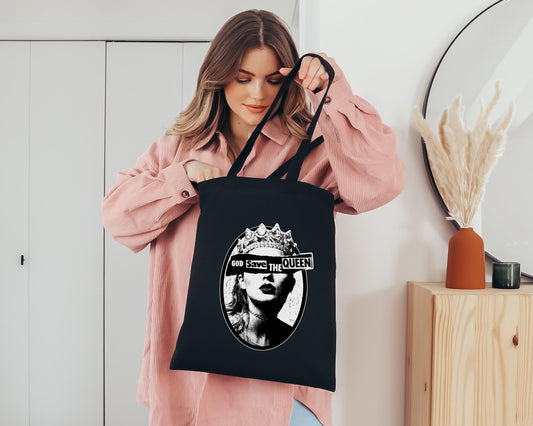 Taylor Swift Black Tote Bag