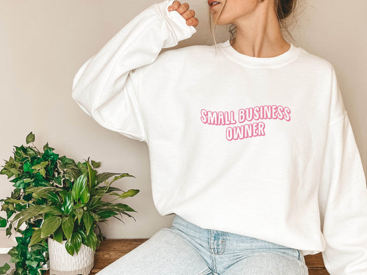 Small Business Owner Crewneck Sweatshirt