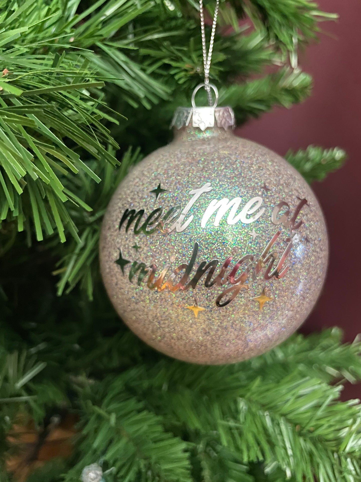 Meet me at midnight Christmas Ornament