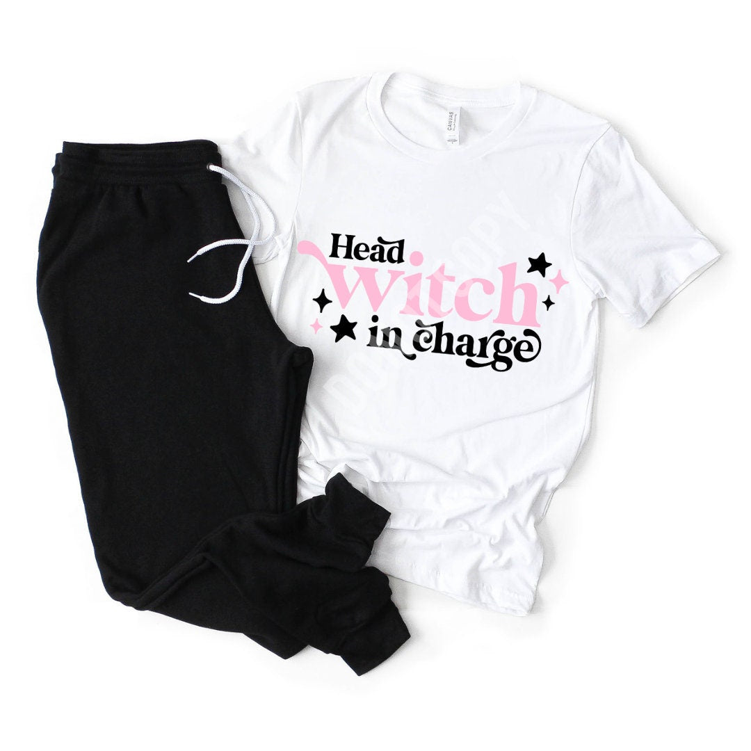 Halloween Head Witch in Charge T-Shirt