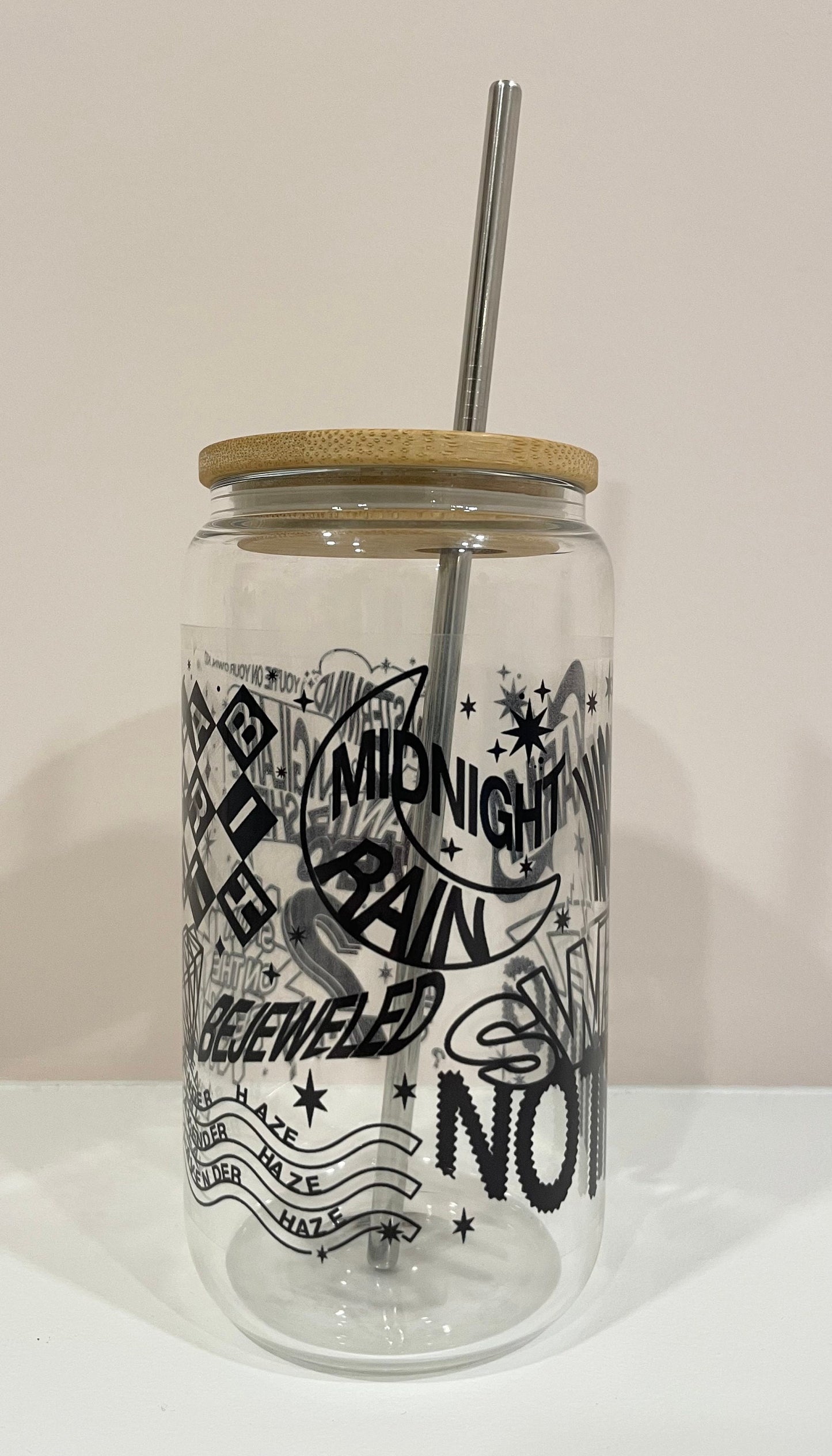 Taylor Swift Glass Midnight's Tracklist Can Glass