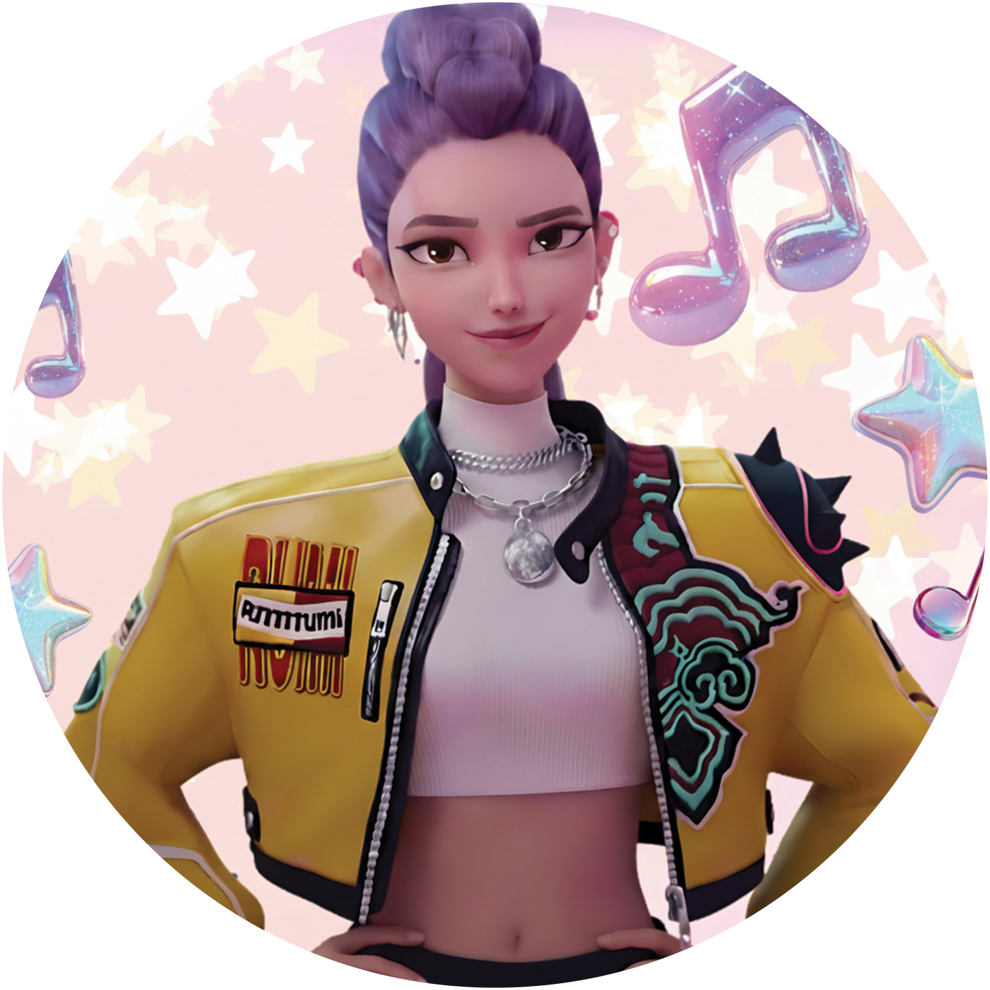 K-Pop Huntrix Ceramic Ornament | 2.75" Sublimated Christmas Tree Decor