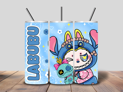 LABUBU Character Tumbler – Cute & Colorful 20oz Stainless Steel Drinkware