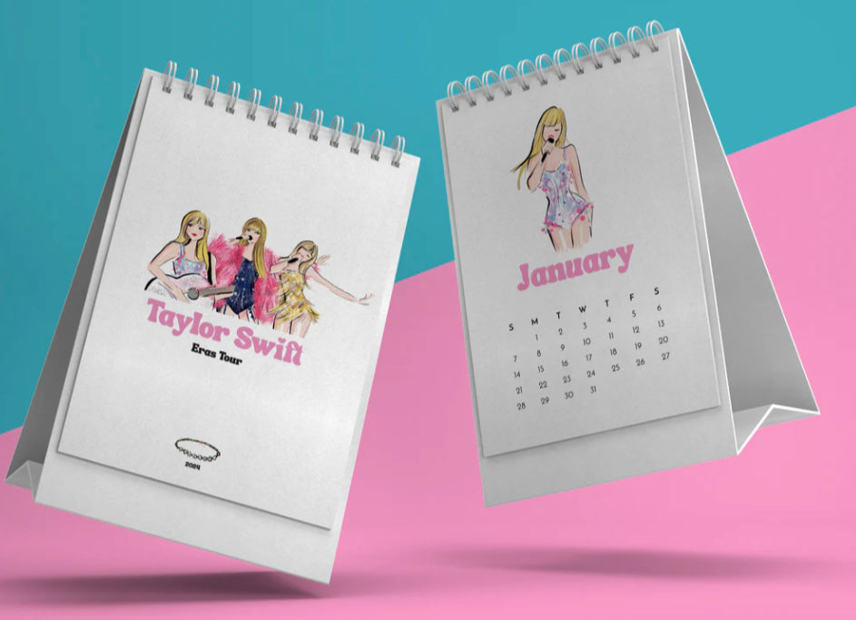Taylor Swift 2024 Desk Calendar