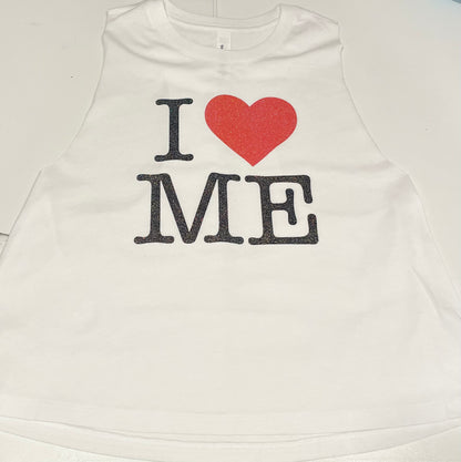 I Love Me Tate Mcrae Crop Tank Top