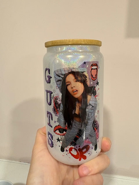 Pop Star Glass Tumblers