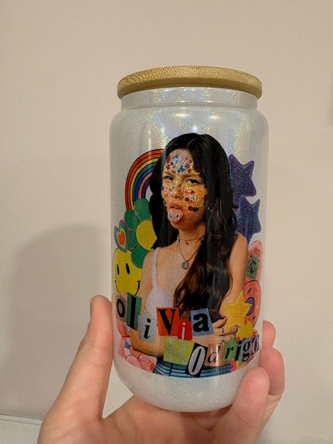 Pop Star Glass Tumblers