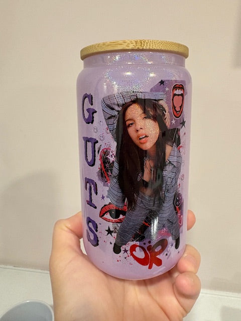 Pop Star Glass Tumblers