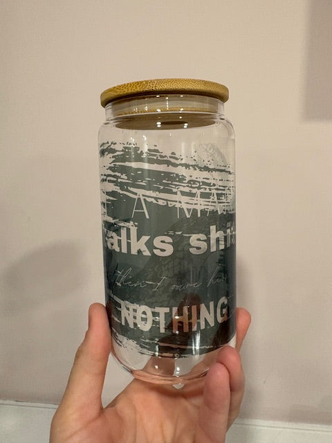 Pop Star Glass Tumblers