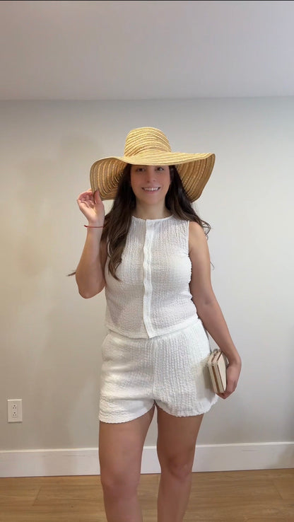 Sugar Linen Textured Set
