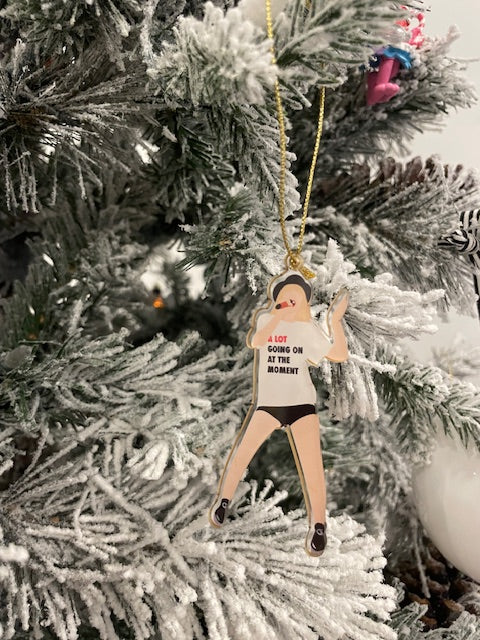 Taylor Swift Acrylic Christmas Ornaments