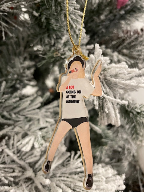 Taylor Swift Acrylic Christmas Ornaments