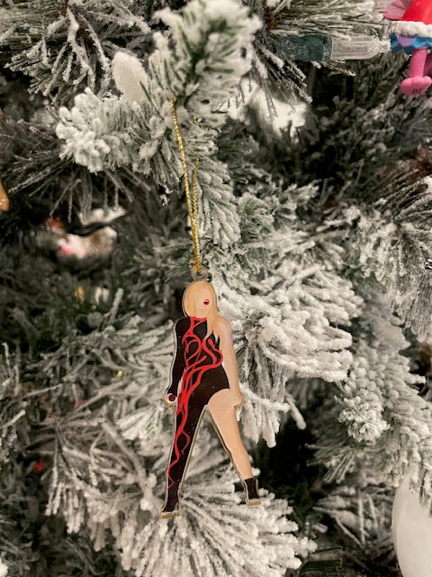 Taylor Swift Acrylic Christmas Ornaments