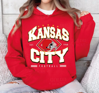 Kansas City Chiefs Football Pullover Hoodie