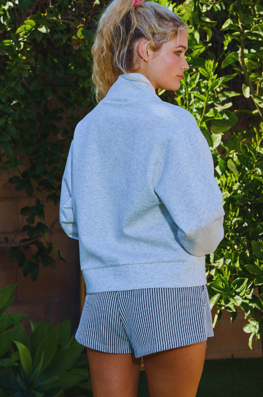 The Elevated Zip Sweater