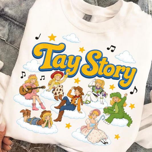 Storybook Cowgirl Graphic Tee – Western Fantasy Character Shirt, Retro Cartoon Cowgirl Tee, Country Music Inspired Graphic Top