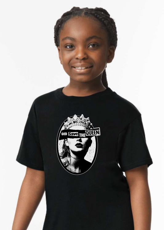 God Save The Queen Taylor Swift Inspired Kids T-Shirt