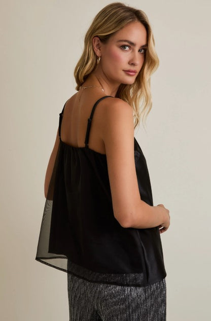 Midnight Muse Satin Cami
