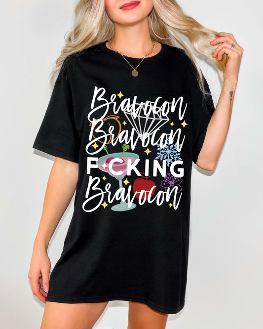 Bravocon 2025 Graphic Tee – Funny Bravo Fan T-Shirt