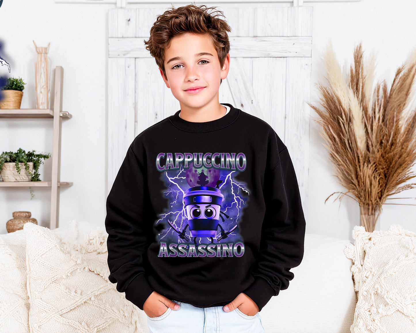 Italian Brain Rot Kids T-Shirts or Sweaters