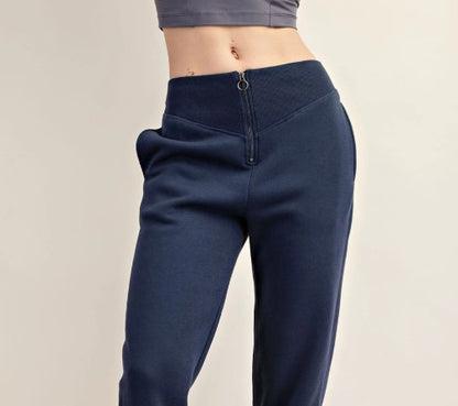 Everyday Zip Jogger – Navy
