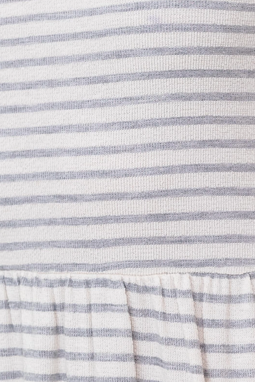 Striped Everyday Midi Dress with Pockets