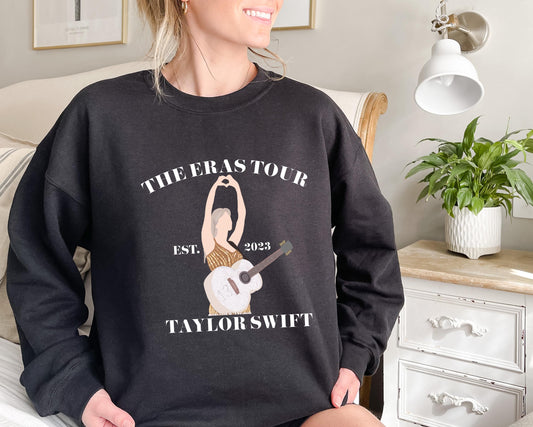 The Eras Tour Embroidered Crewneck Sweater