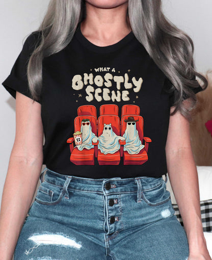 What A Ghostly Scene Taylor Swift Halloween Themed Shirt