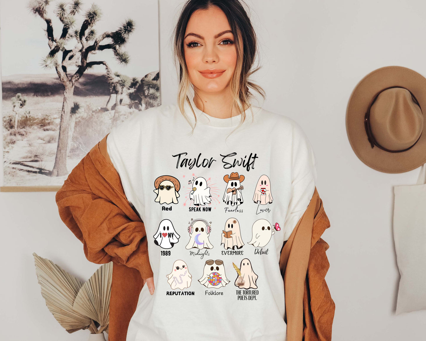 Taylor Swift Halloween Ghosts T-Shirt