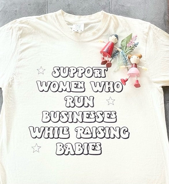 Momtrepreneur T-Shirt/ Women in Business T-Shirt/ Small Business Owner T-Shirt/ Boss Babe Shirt