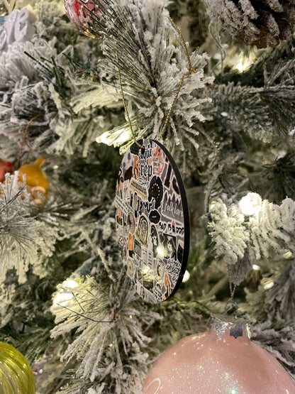 Taylor Swift Christmas Ornament/ Taylor Swift Ornament/ Taylor Swift The Eras Ornament/ The Eras Tour Ornament/ Eras Tour Merch