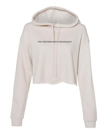 The Tortured Poets Department The Manuscript Crop Hoodie