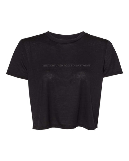 The Tortured Poets Department Cropped T-Shirt Puff Print