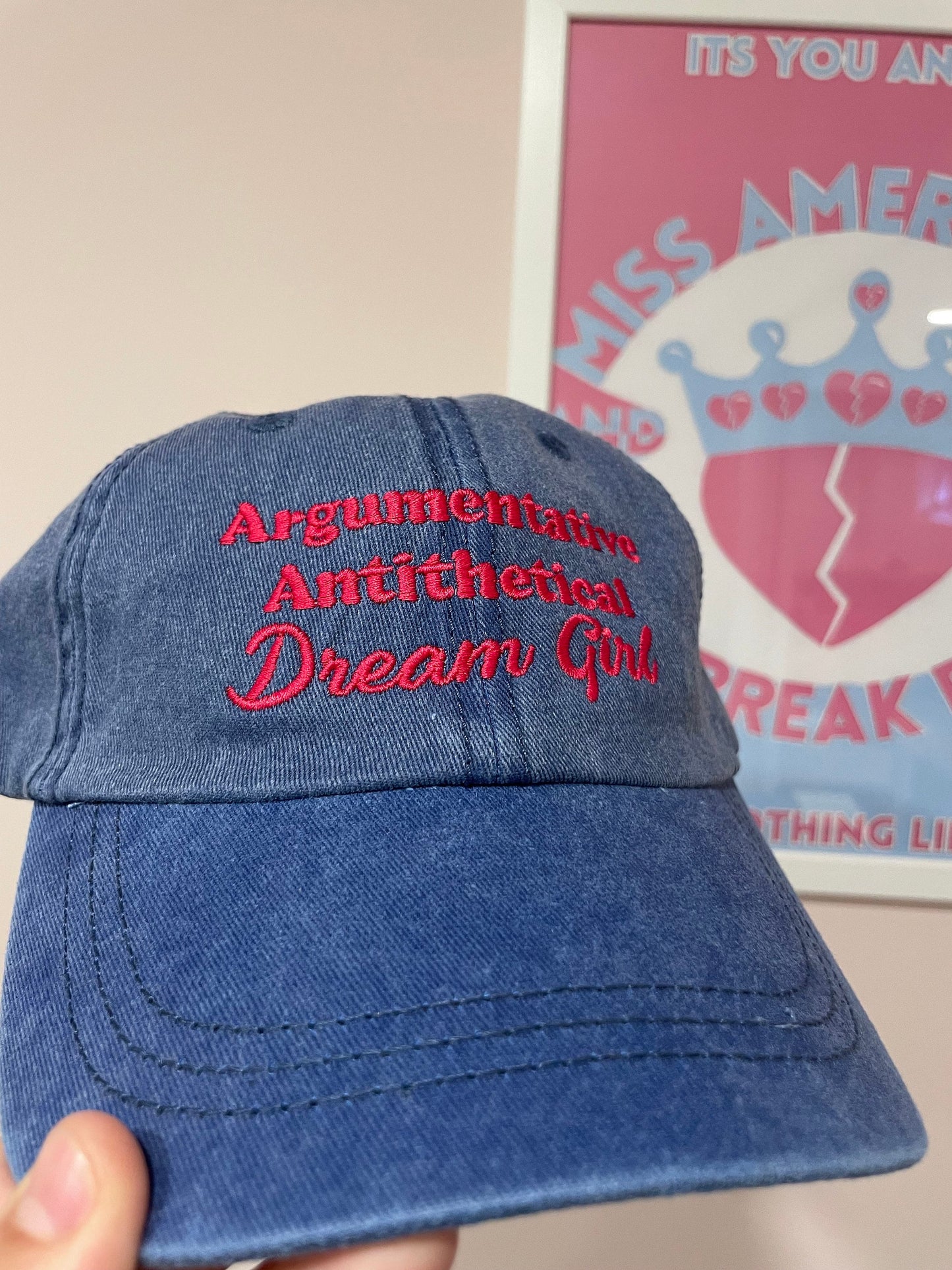 Antithetical Argumentative Dream Girl Taylor Swift  Baseball Cap