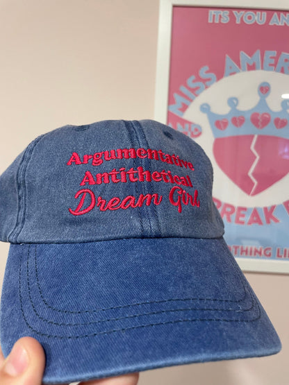 Antithetical Argumentative Dream Girl Taylor Swift  Baseball Cap