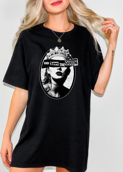 God Save The Queen Taylor Swift T-Shirt