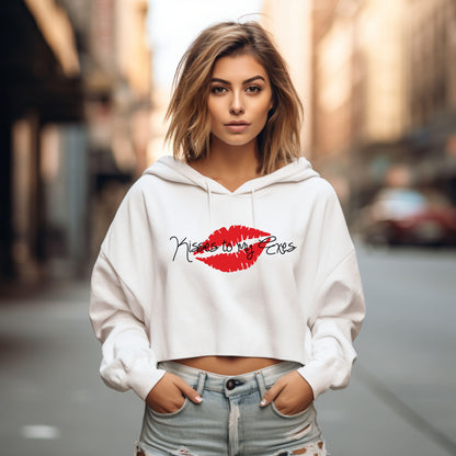 Kisses to my Exes Tate Mcrae Crop Sweatshirt