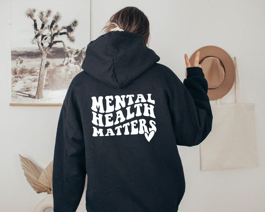 Mental Health Matters Zip Hoodie