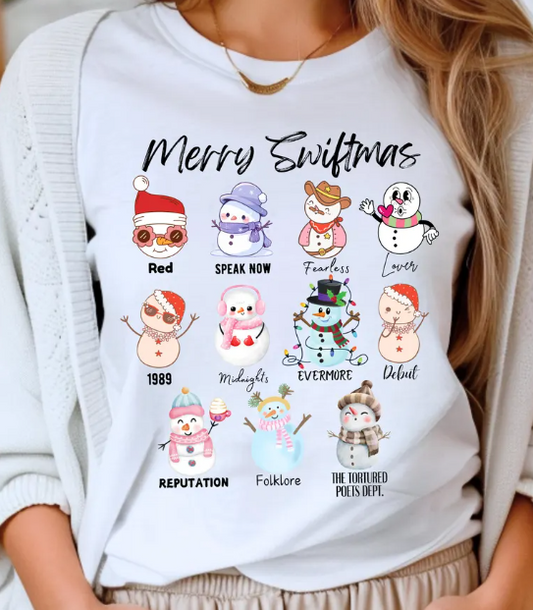 Taylor Swift Christmas Snowmen Sweatshirt