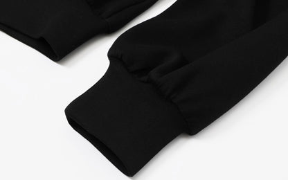 Midnight Tulle & Rhinestone Ruffle Sweatshirt