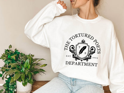 The Tortured Poets Department Crewneck Sweatshirt
