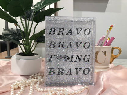 Bravo Bravo Acrylic Liquid Glitter Photo Frame